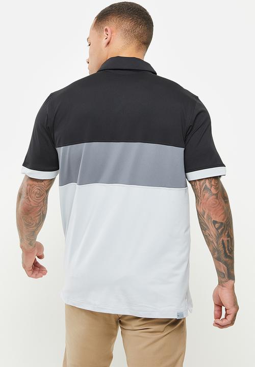 PUMA - Cloudspun Golf  highway polo - puma black & high rise
