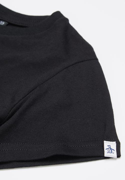 Original Penguin - Embroidered tee - black