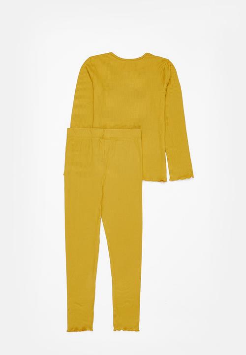 Superbalist Kids - Rib set - tawny olive
