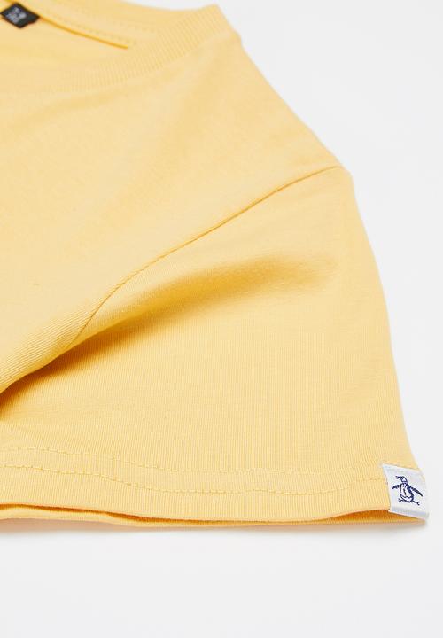 Original Penguin - Block tee - honey gold