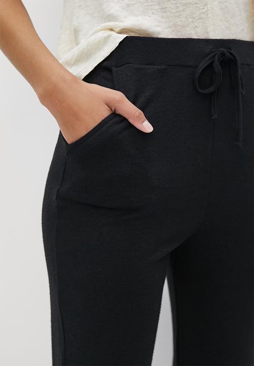 edit - Pull on cosy harem - black