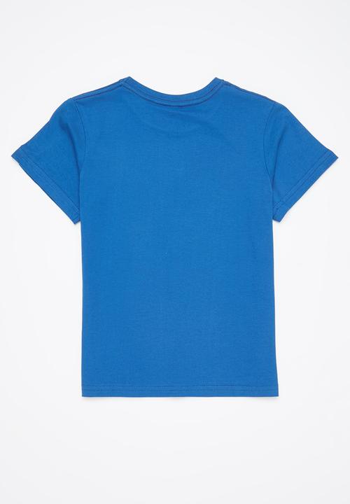 Original Penguin - Circle logo tee - blue 