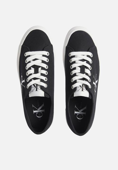 Calvin Klein - Vulcanized flatform laceup co - black