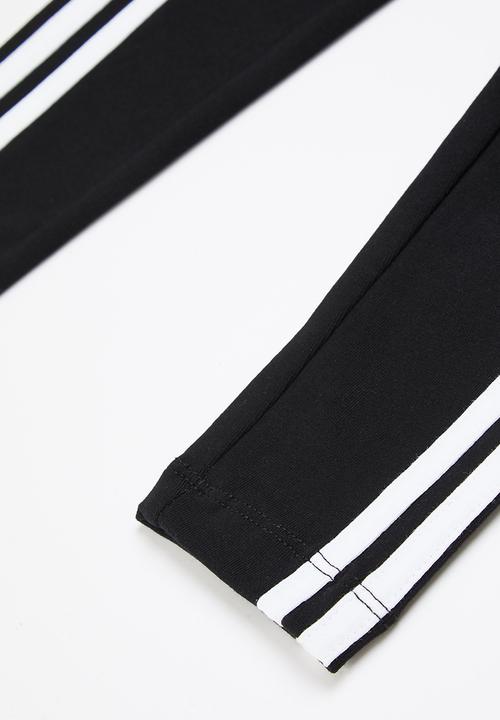 adidas Originals - Girls 3-stripes leggings - black & white