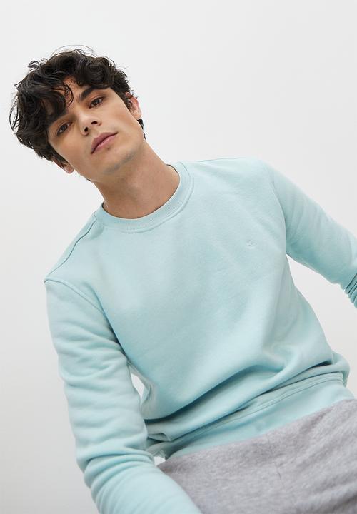 Superbalist - Brewer crew neck sweat - light blue