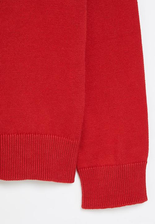 GUESS - Kds long sleeve sweater - red