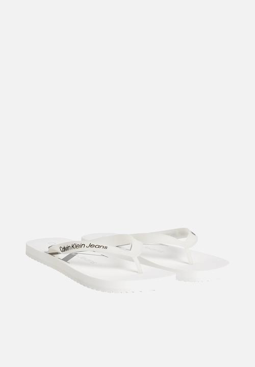 Calvin Klein - Beach sandal monogram tpu - bright white