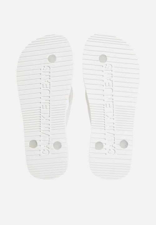 Calvin Klein - Beach sandal monogram tpu - bright white