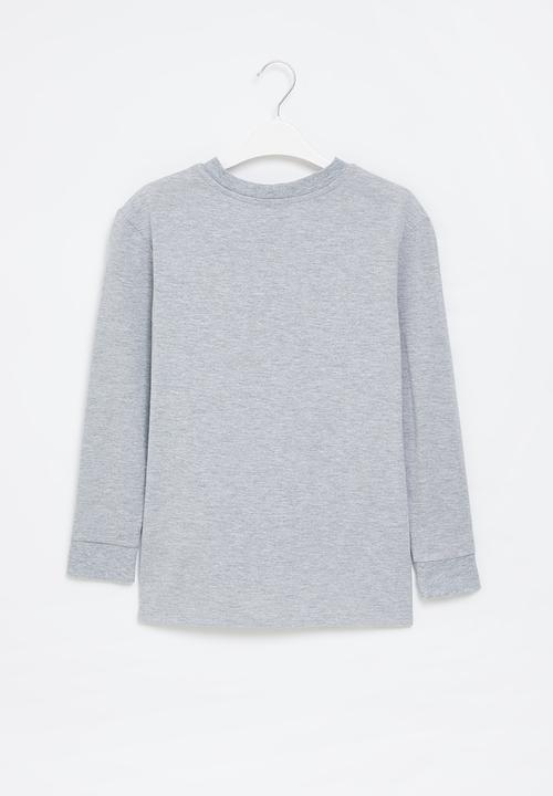 Rebel Republic - Graphic tee - grey melange