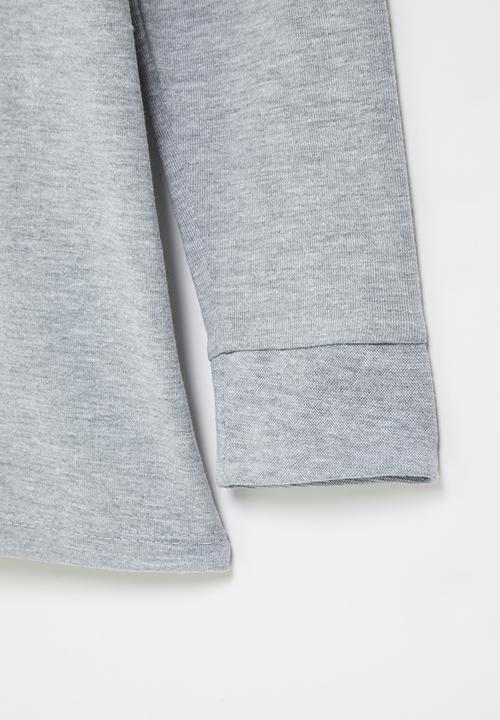 Rebel Republic - Graphic tee - grey melange
