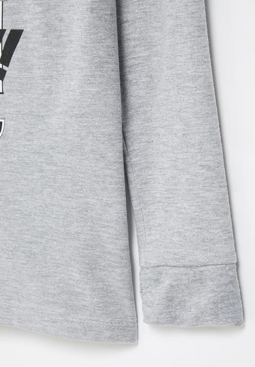 Rebel Republic - Graphic tee - grey melange