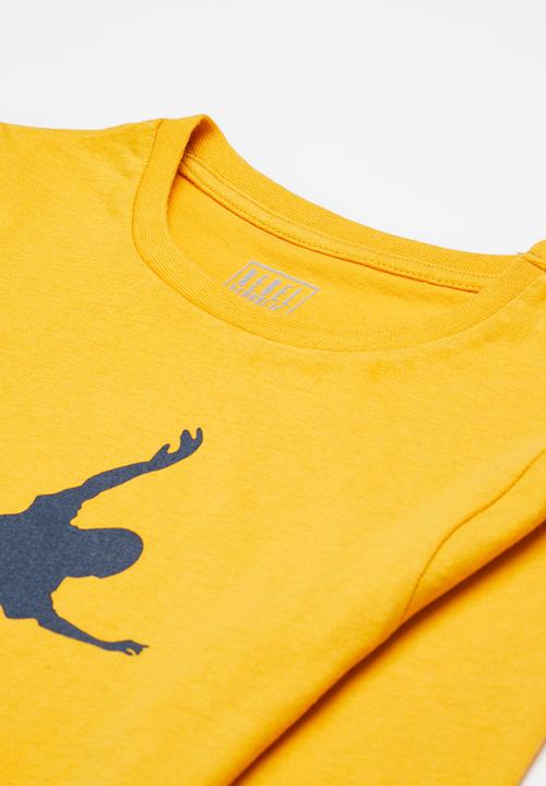 Rebel Republic - Long sleeve graphic tee - yellow