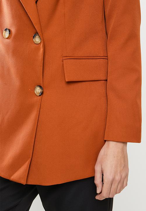 Trendyol - Buttoned jacket - brick