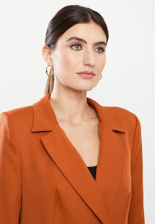 Trendyol - Buttoned jacket - brick