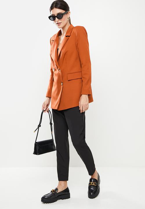 Trendyol - Buttoned jacket - brick