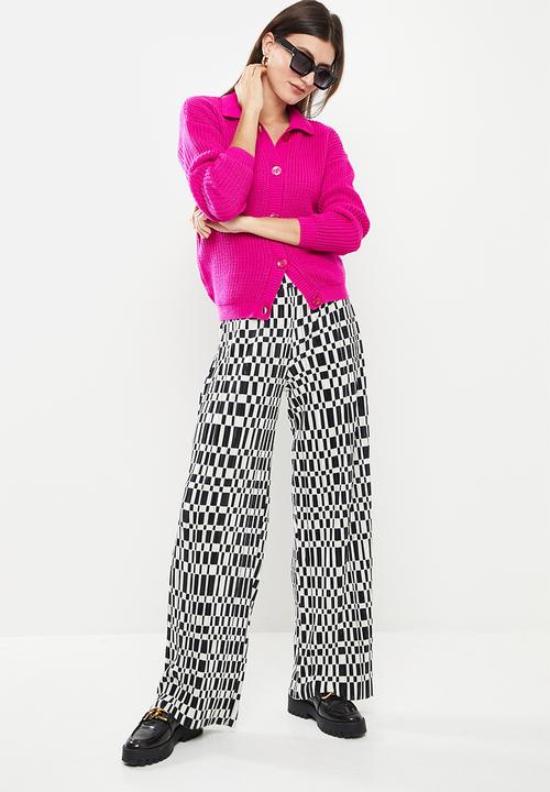 Me&B - Button knit top - pink