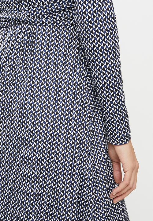 Me&B - Ruffle maxi dress - multi
