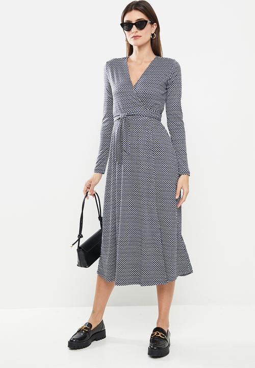 Me&B - Ruffle maxi dress - multi