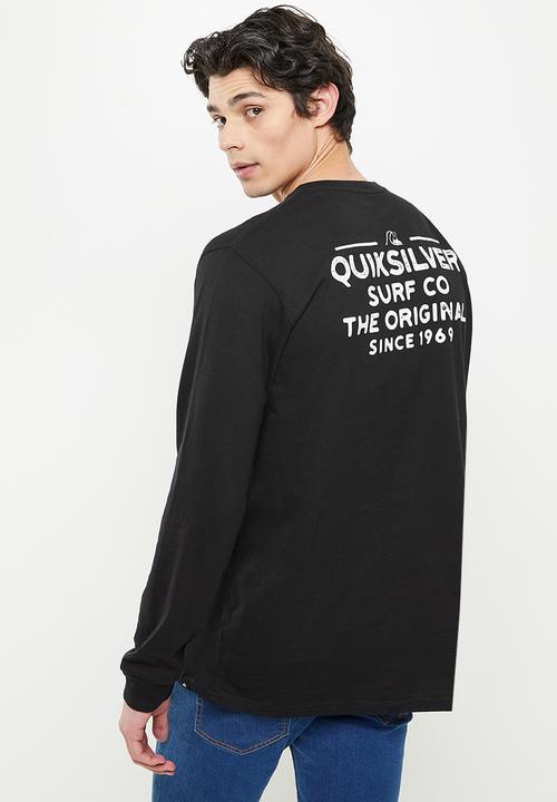 Quiksilver - Feeding line long sleeve - black