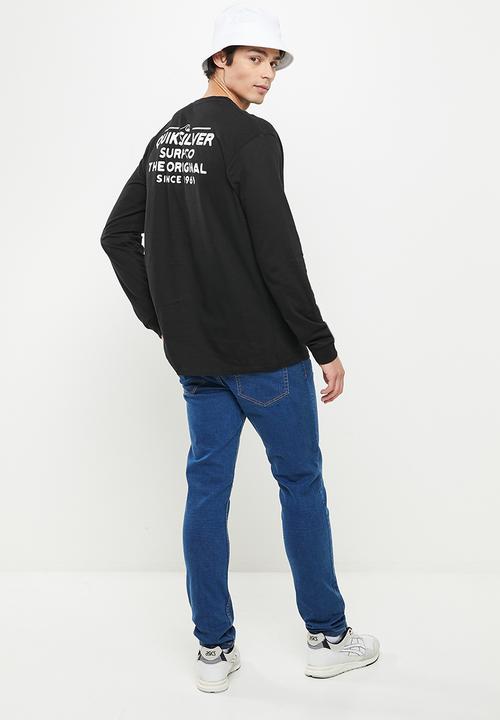 Quiksilver - Feeding line long sleeve - black