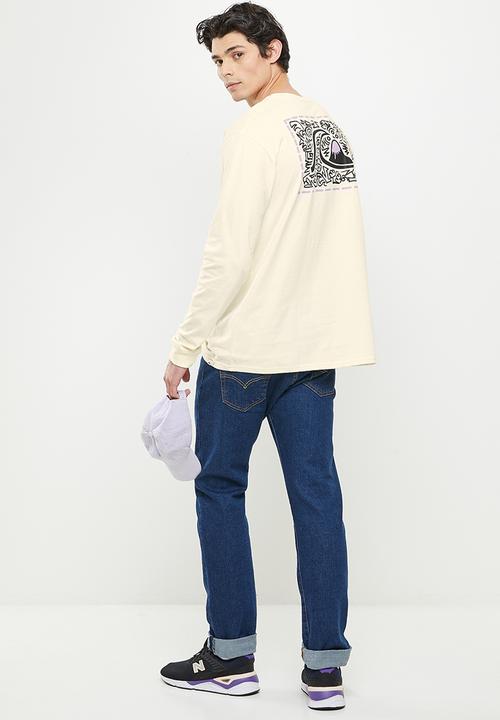 Quiksilver - Electric feel long sleeve - antique white