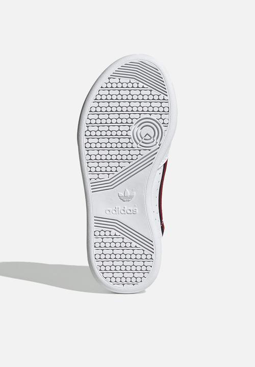 adidas Originals - Continental 80 cf c - ftwr white/ftwr white/scarlet