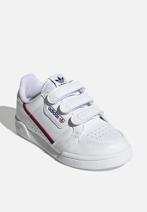 adidas Originals - Continental 80 cf c - ftwr white/ftwr white/scarlet