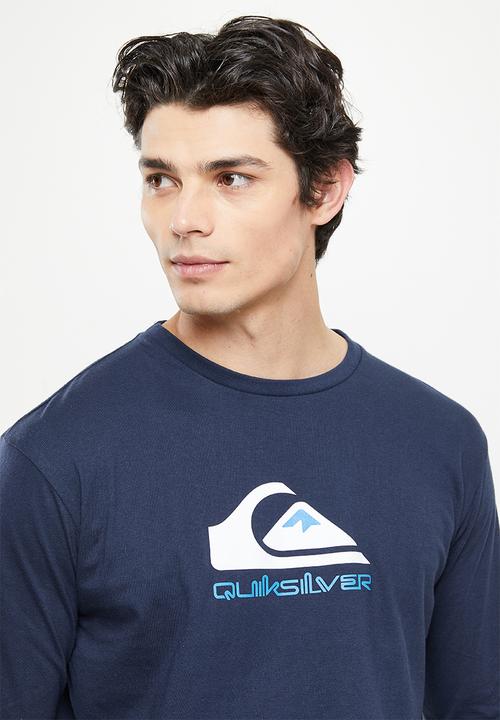 Quiksilver - Omni logo long sleeve - navy blazer