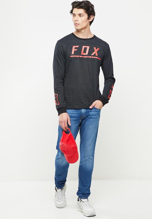 Fox - Merz airline long sleeve - black