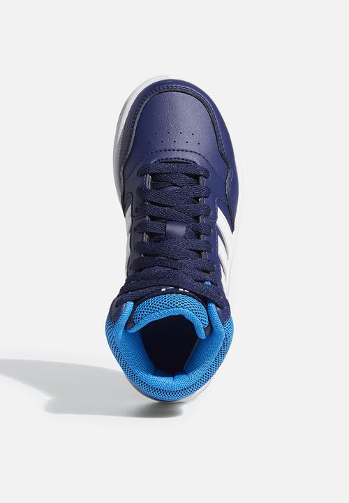 adidas Originals - Hoops mid 3.0 k - dark blue/blue rush/turbo