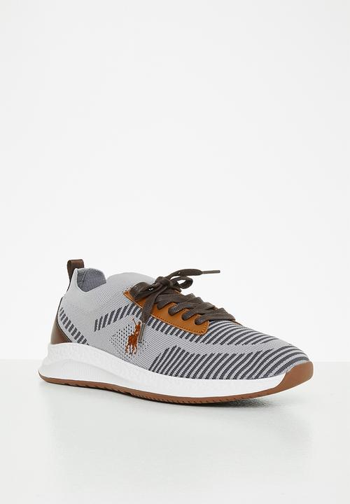 POLO - 3d knitted runner - grey