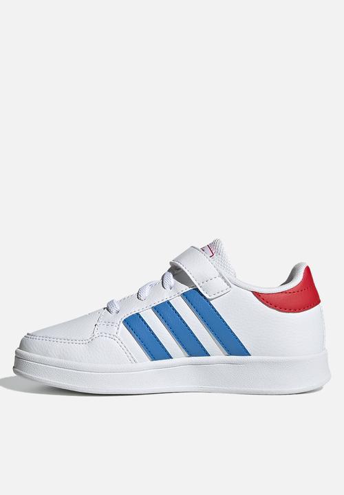 adidas Performance - Breaknet el c - ftwr white/blue rush/vivid red