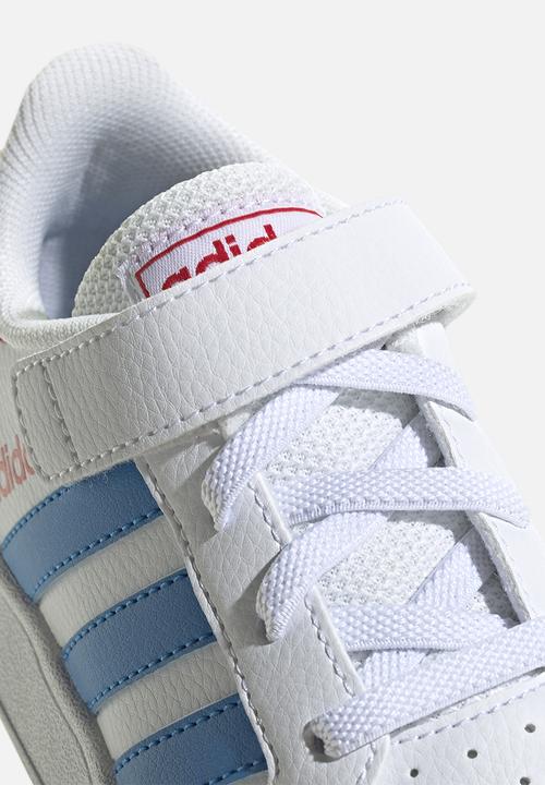 adidas Performance - Breaknet el c - ftwr white/blue rush/vivid red