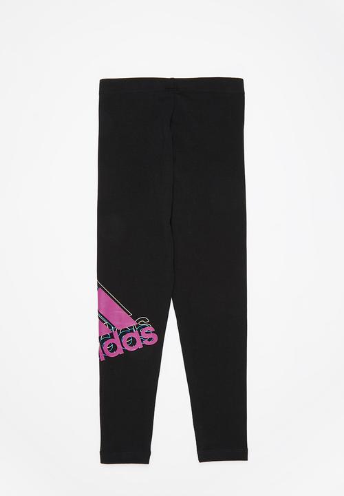adidas Originals - G es bl leggins - black & pink