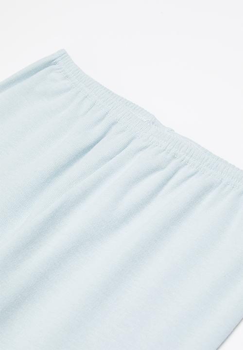 Quimby - Soft jersey cotton pants - blue