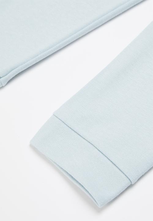 Quimby - Soft jersey cotton pants - blue