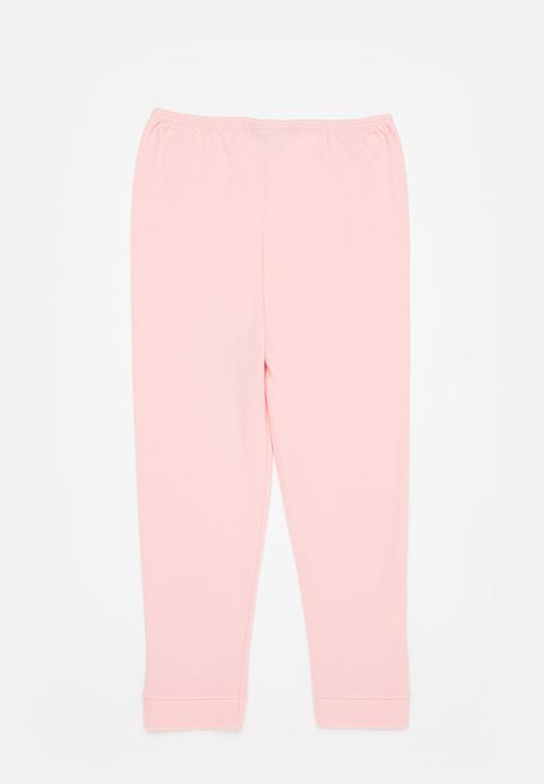 Quimby - Soft jersey cotton pants - pink
