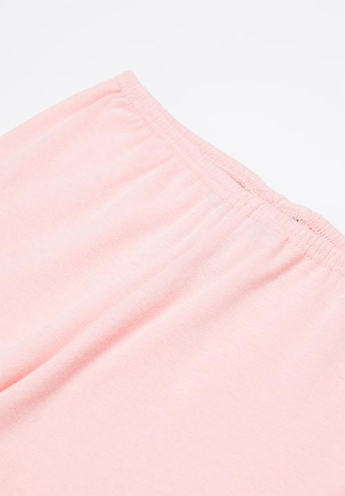 Quimby - Soft jersey cotton pants - pink