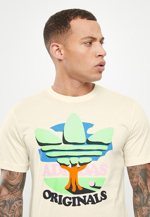 adidas Originals - Trefoil  tree tee m - neutral