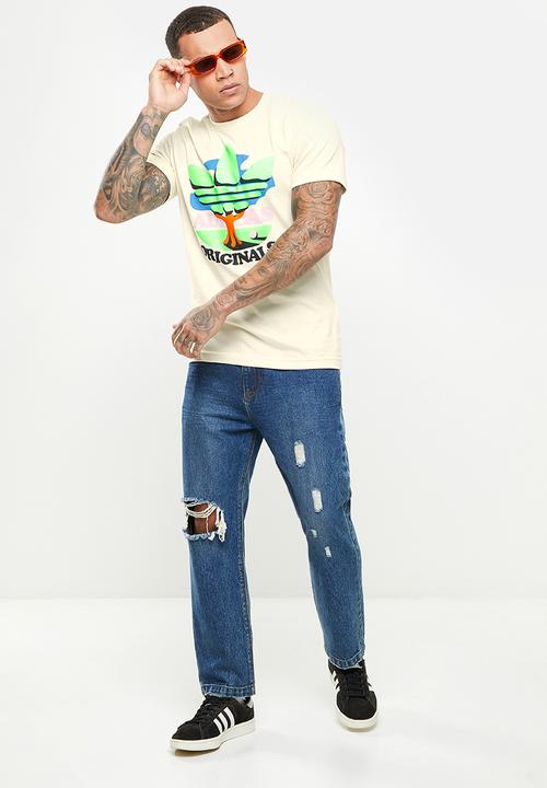 adidas Originals - Trefoil  tree tee m - neutral