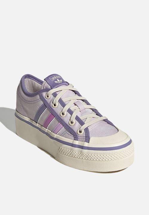 adidas Originals - Nizza platform j - almost pink/pulse lilac/chalk white