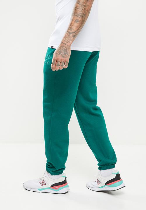 Butan - Classic connections sweatpants - dark teal