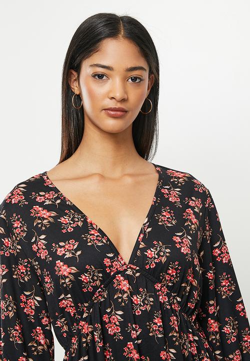 O'Neill - Lark maxi dress - red paisley