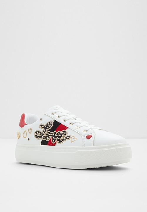 ALDO - Lovealways sneaker - white