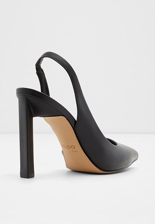 ALDO - Loucette leather court heel - black