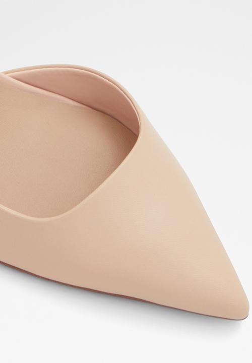 ALDO - Loucette leather court heel - open pink