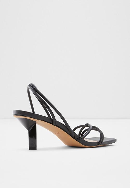 ALDO - Pythonda slingback heel - black