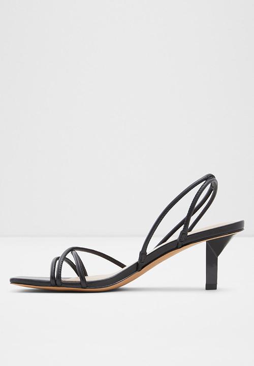 ALDO - Pythonda slingback heel - black