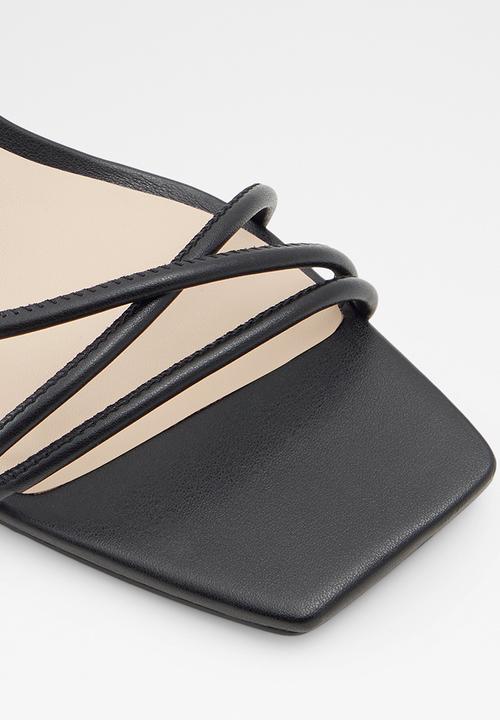 ALDO - Pythonda slingback heel - black