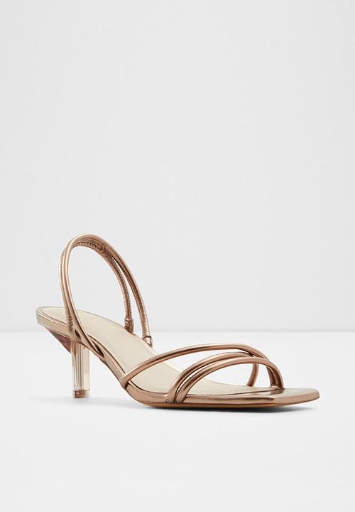 ALDO - Pythonda slingback heel - bronze